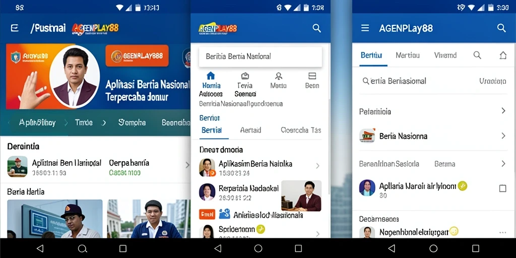 Tampilan antarmuka AGENPLAY88 yang menarik dan informatif.