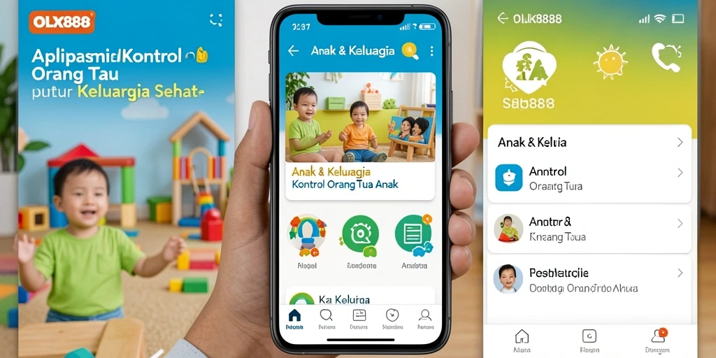 Antarmuka OLX888 yang mudah digunakan untuk kontrol orang tua.